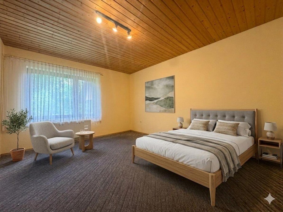 Schlafzimmer Erdgeschosswohnung Bad Oeynhausen