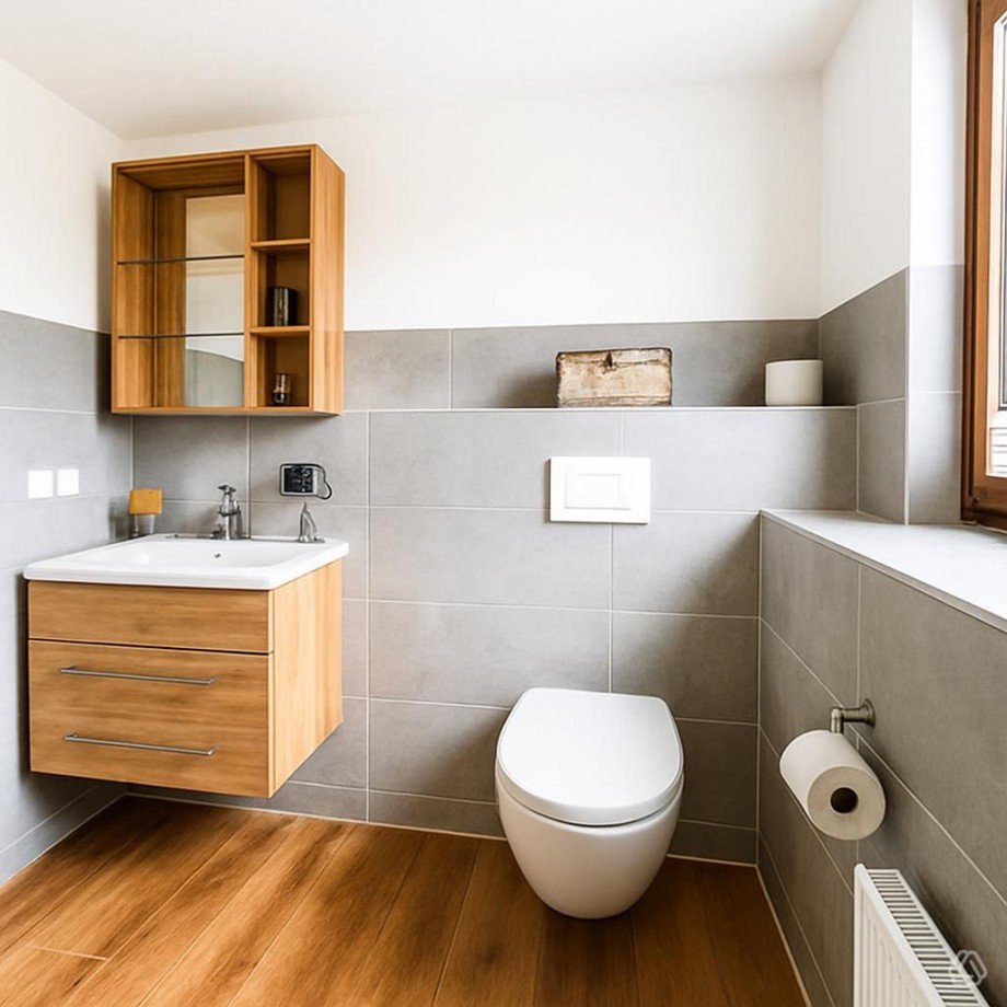 Toilette im EG Einfamilienhaus L�hne