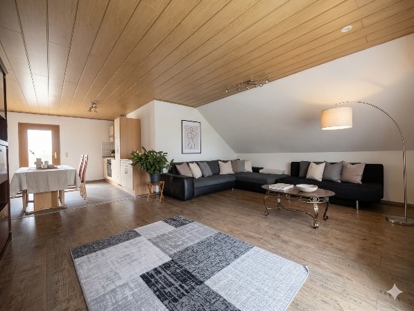 Wohnzimmer OG Zweifamilienhaus Minden / Rodenbeck