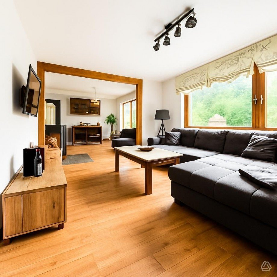 Wohnzimmer Einfamilienhaus L�hne