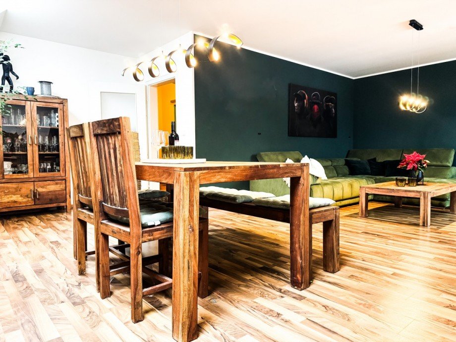 Wohnzimmer Dachgeschosswohnung Herford