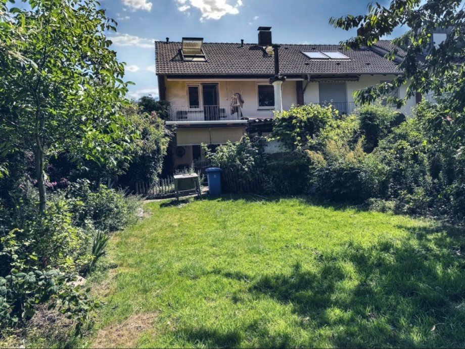 Blick vom Garten Reihenendhaus Bad Oeynhausen