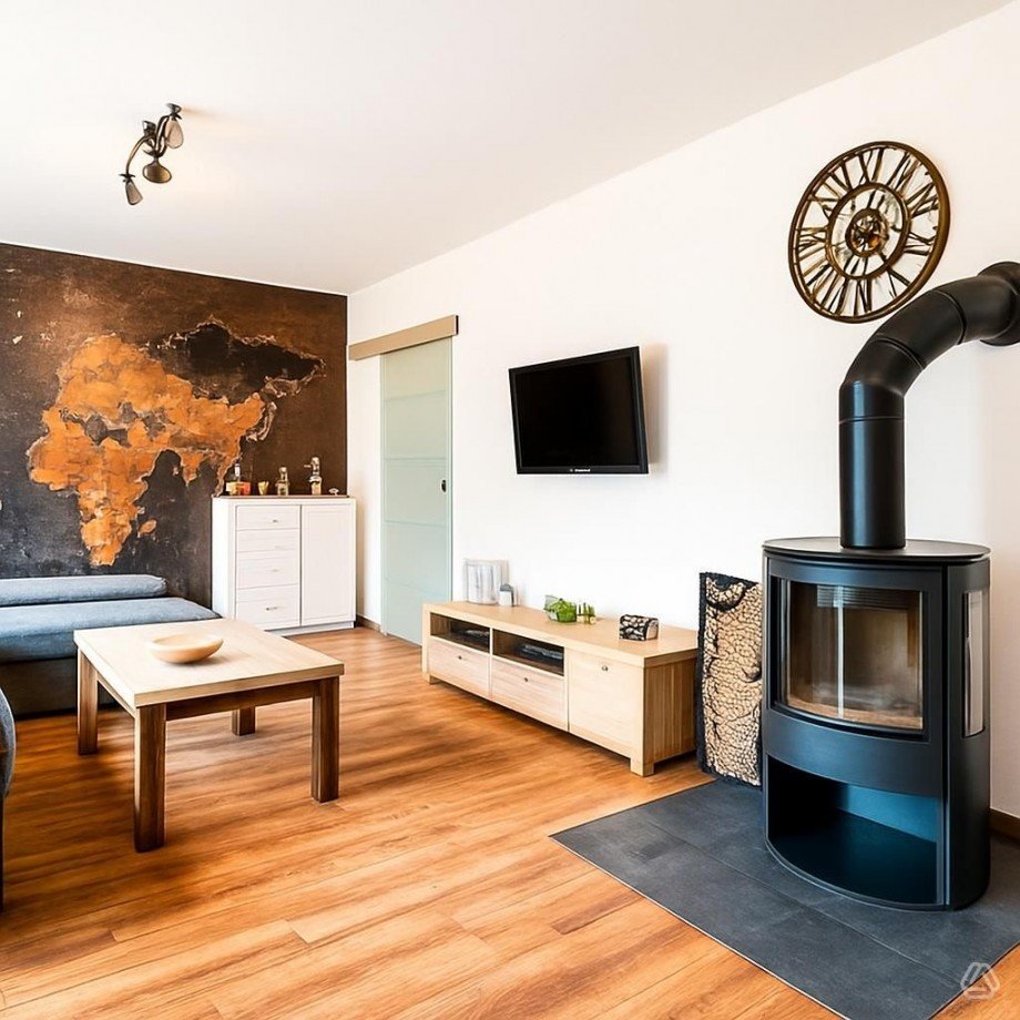 Wohnzimmer Einfamilienhaus L�hne