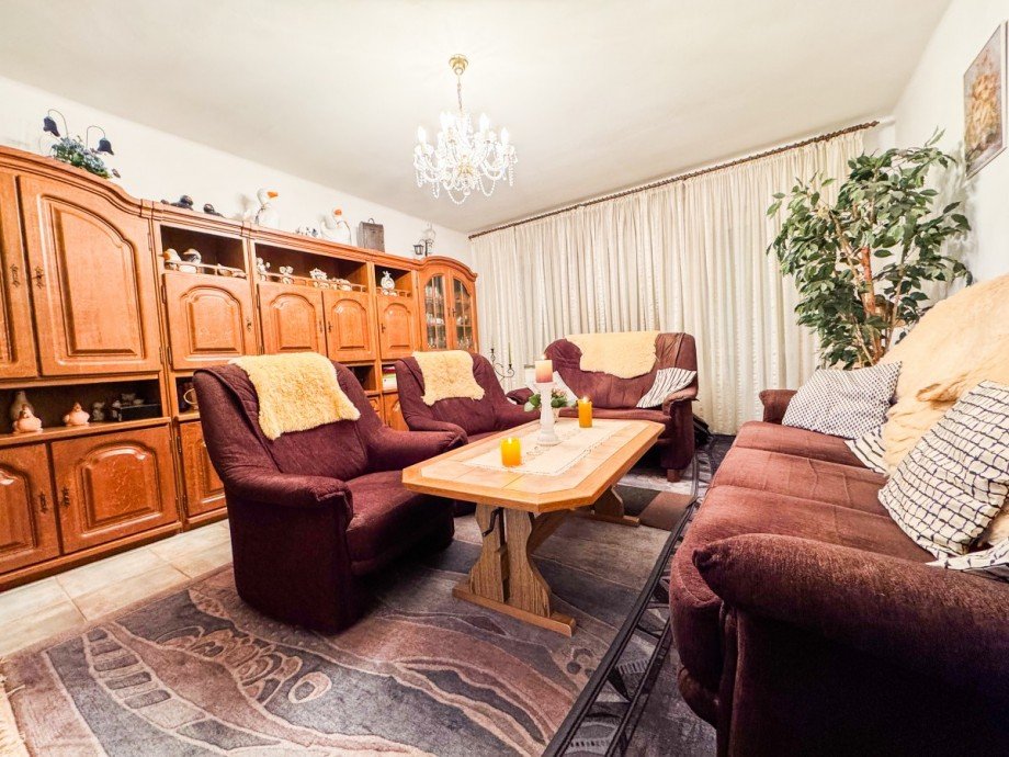 Wohnzimmer Erdgeschoss Einfamilienhaus Balatonfenyves