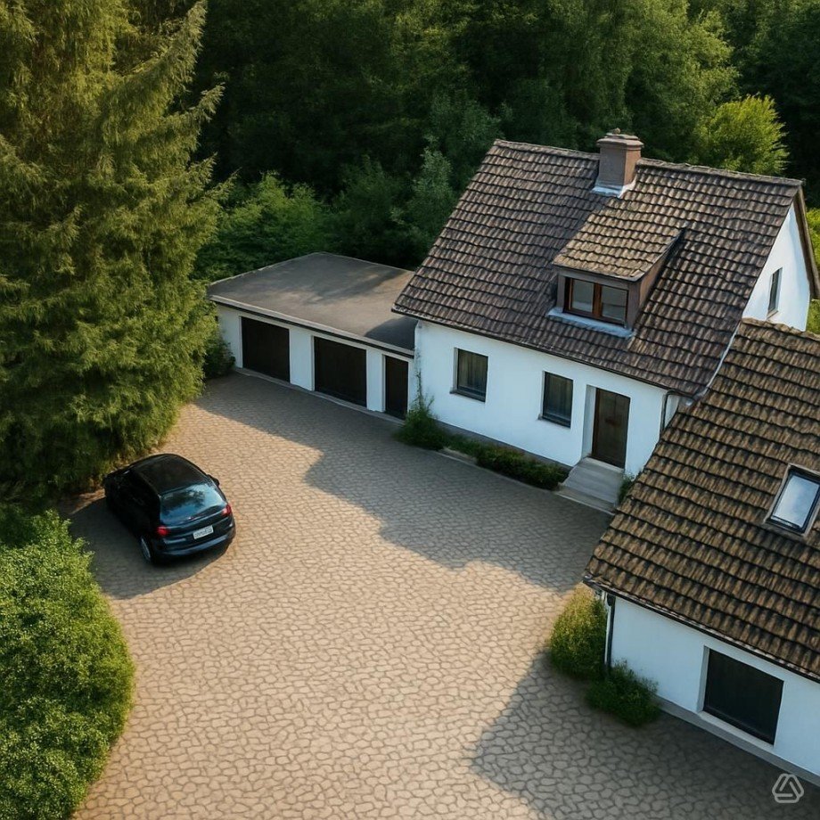 Draufsicht Einfamilienhaus L�hne